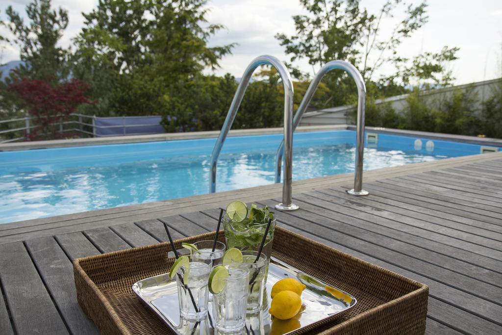 Pavi Apts Ljubljana - Private Rooftop Swimming Pool Ruang foto